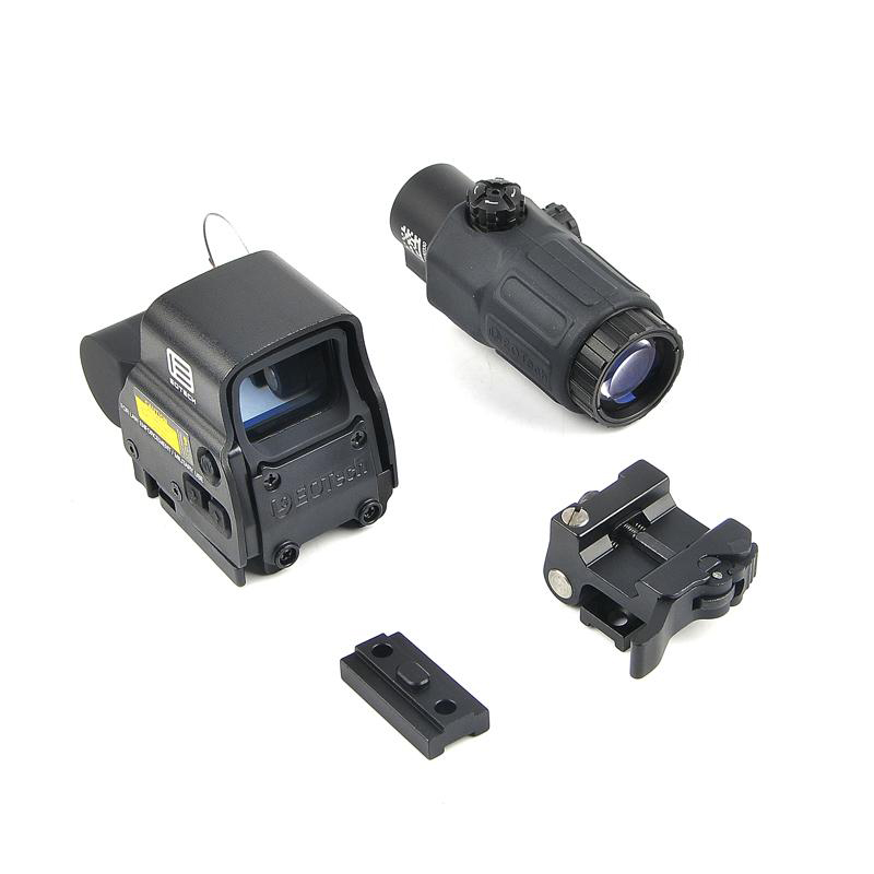 NEW 558 holographic sight 33 G33 Magnifier combo tactical red do
